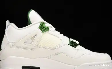 Green Retro 4 Jordan Metallic 0701